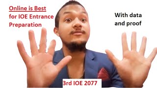 Why Online is Best for IOE BE Entrance Preparation With history data and proof Saroj Basnet [upl. by Nuahsor]