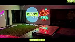 Custom made logo for Gobo projectors 2 Collor or Full Color wwwprofioshop [upl. by Nostaw906]