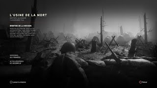 Call of Duty WWII  Episode 07  Lusine de la mort [upl. by Eicirtap]