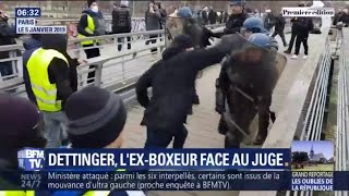 Lexboxeur Christophe Dettinger devant la justice ce mercredi que risquetil [upl. by Saideman757]