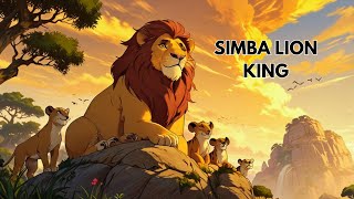 Simba Lion King 🦁  Hindi Cartoon  FantasyFlarej3w [upl. by Aileda]