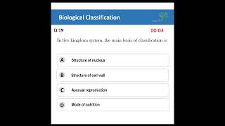 Class 11 NCERT Biology NEET 2025 Prep with Biological Classification MCQs [upl. by Vitus]