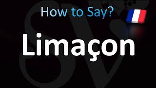 How to Pronounce Limacon Correctly [upl. by Nomahs207]