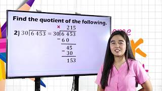 Grade 4 Dividing 3 to 4 Digit Numbers by 1 to 2 Digit Number Without and Without Remainder [upl. by Nacnud198]