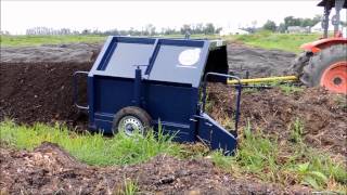 Compost solutions Compost turner [upl. by Nwahsud]