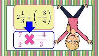 6 Steps to Divide Rational Numbers in Fraction Form  Grade 7 Math  7NSA2 💚 [upl. by Gabrielle]