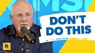 Dave Ramsey Melts 27YearOld’s Dream [upl. by Canotas30]