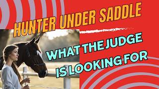 Avoid These Common Mistakes in Hunter UnderSaddle  Tips from a horse show judge [upl. by Ardnot]