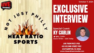 Talking Sixers Preseason Veteran Leadership and Depth wKy Carlin of USA Today [upl. by Nnhoj546]