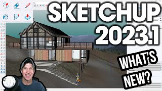 SketchUp 20231 is HERE Whats New New feature overview [upl. by Philoo]