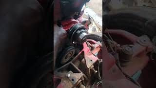 🚜🛠️ Mahendra Tractor New Water Pump Fitting 🛠️🚜 automobile waterpump machine hmt rxmanju76 [upl. by Amre]