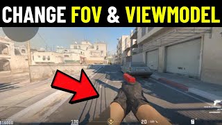 How To Change Fov Viewmodel in CS2 UPDATED [upl. by Anilag251]