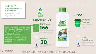 📹 LOC™ Limpiador Concentrado Multiusos ✌️ de Amway ✔️ BENEFICIOS Y USOS ✔️ [upl. by Mencher]