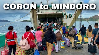 Traveling from CORON PALAWAN to MINDORO  Ferry Ride  Explore San Jose Mindoro  Philippines [upl. by Assirat]