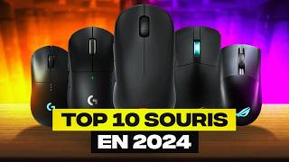 TOP 10 des meilleures SOURIS GAMER en 2024 [upl. by Yklam]