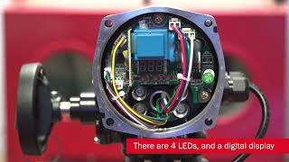 Butterfly Valve Quarter Turn Actuator Internal Display Indicators Modulating Only  Crane FS [upl. by Rehpinej]