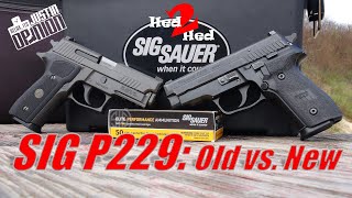 SIG Sauer P229 Old vs New [upl. by Ladin]