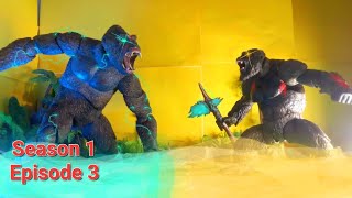 Godzilla vs Kong Destroy all Monsters Season 1 Episode 3 The great Ape [upl. by Annayar]