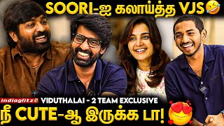 Vaathiyaarகாக தான் நாங்களும் Waiting 🔥 Vjs Soori Manju Warrier amp Ken Interview  Viduthalai 2 [upl. by Batsheva]