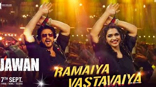 Not Ramaiya Vastavaiya song of Sharukh Khans Jawan film [upl. by Laurentium]