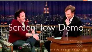 Quentin Tarantino talks about Iceland Conan OBrien Show [upl. by Allemac475]