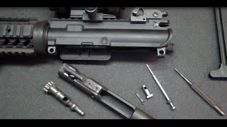 How to Disassemble field strip and Reassemble the AR15 Rifle [upl. by Attennek617]