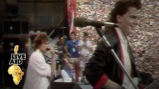 Powerstation  Murderess Live Aid 1985 [upl. by Aicirtac384]