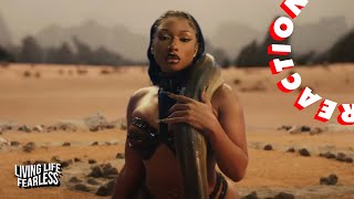 Megan Thee Stallion quotCobraquot MUSIC VIDEO REACTION [upl. by Niatsirt]