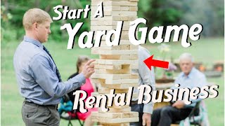 Yard Game Rental Business [upl. by Colligan]