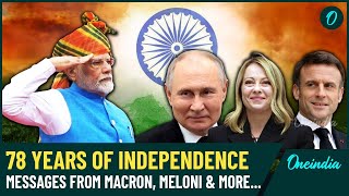 Independence Day 2024 Global Leaders Praise Indias Progress amp Highlight Strategic Partnerships [upl. by Notsua]