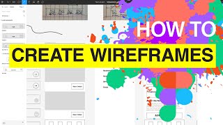 How to create WIREFRAMES in Figma®  How to use Figma UI Design Tool  app development  IRL 2024 [upl. by Goodden]