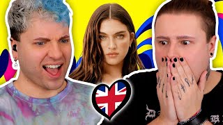 REACTION Mae Muller  I Wrote A Song  UNITED KINGDOM Eurovision 2023 [upl. by Atinej455]