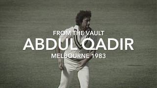 From the Vault Qadir takes five at the MCG [upl. by Grefer]