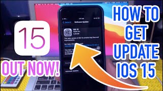 How to Get Software Update iOS 15 on iPhone All Device [upl. by Brocklin37]