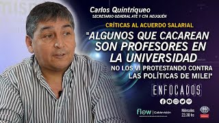 ACUERDO SALARIAL📢quotALGUNOS QUE CACAREAN SON PROFESORES EN LA UNCO NO LO VÍ PROTESTANDO CONTRA MILEIquot [upl. by Dlarrej]