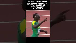 Gout Gout Powers Through to 100m Final at World U20 Championships [upl. by Alegnaoj]