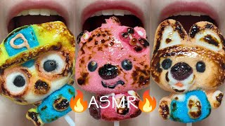 asmr PORORO MARSHMALLOW Pororo Im sorry eating sounds [upl. by Beore479]