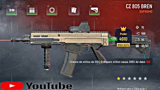 TESTANDO  CZ 805 BREN  MODERN OPS [upl. by Nora647]