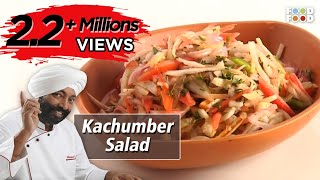 Kachumber Salad Recipe  कचुम्बर सलाद  Turban Tadka  FoodFood [upl. by Geiger615]