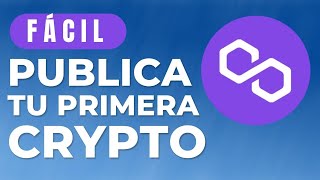 🚀 PUBLICA TU PROPIA CRIPTOMONEDA en POLYGON Fácil [upl. by Ariajaj]