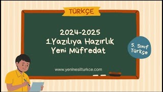 5 Sınıf Türkçe Yazılısı Hazırlık Çalışması Yeni Müfredat [upl. by Eisnil]