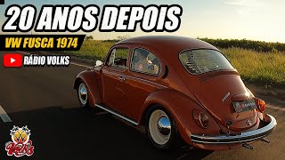 20 Anos depois encontrei um amigo graças ao VW Fusca 1974  Sintoniza ai   Rádio Volks [upl. by Brace499]