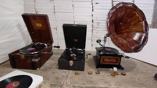 Antique Gramophone Playing quot Yun To Humne Lakh Haseen Dekhe Hein From quotTumsa Nahin Dekhaquot 1957 [upl. by Christina]