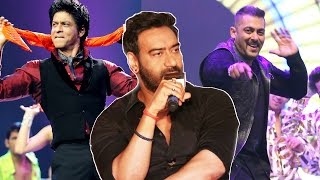 Ajay Devgn Takes A DIG On SalmanShahrukh DANCING In Award Shows [upl. by Monk]