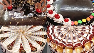 1kg chocolate cake best beautiful decoration ideas how to make cake at homemade cake [upl. by Dionisio753]