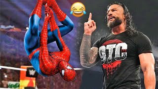 Spiderman Vs OTC Roman Reigns WWE Live 2K24 [upl. by Longtin]