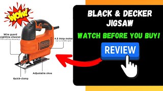 BLACKDECKER 45A Jigsaw Review Is This The Best Entry Level Jigsaw [upl. by Lertnahs]