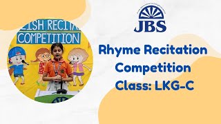 Rhyme Recitation Competition  Class  LKGC [upl. by Luben]