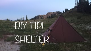 DIY Tipi Shelter  a Backcountry Necessity [upl. by Akem]