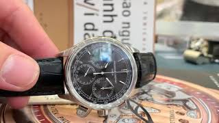 MAN LUXURY Đồng hồ Frederique Constant FC760DG4H6 Flyback Chronograph Manufacture [upl. by Ennayar780]